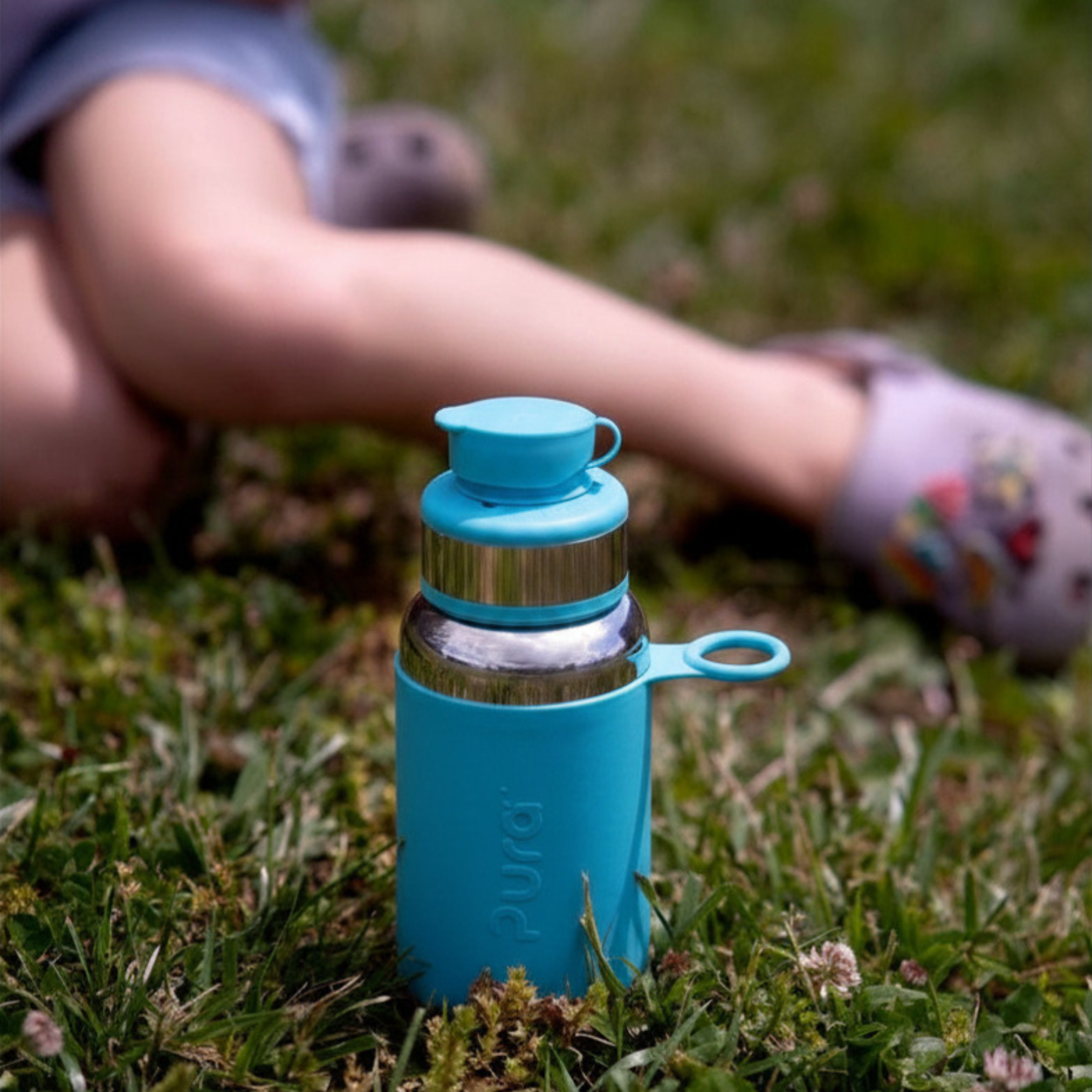 Pura Juomapullo teräs 550 ml / aqua