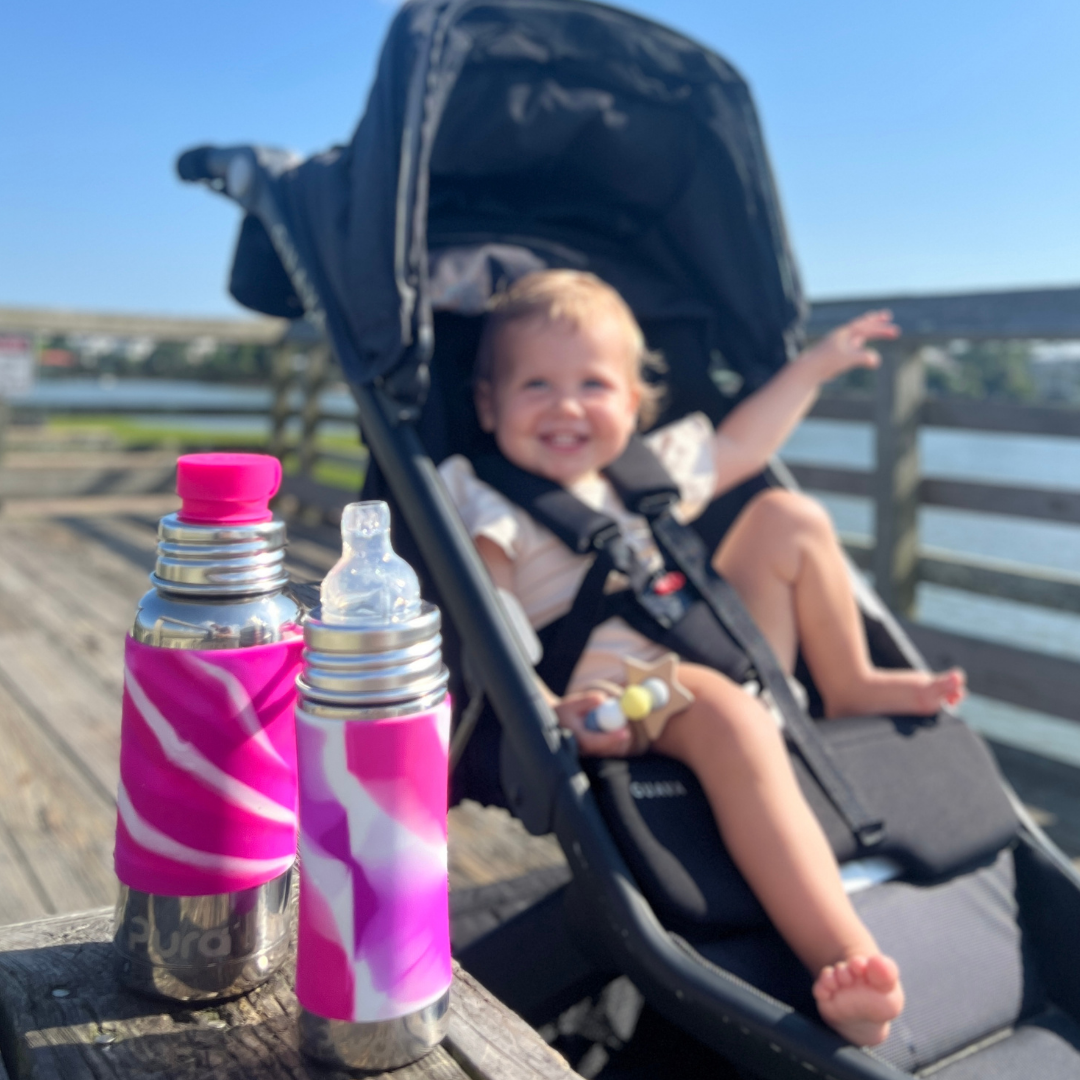 Pura Termo gertuvė 475 ml / pink swirl