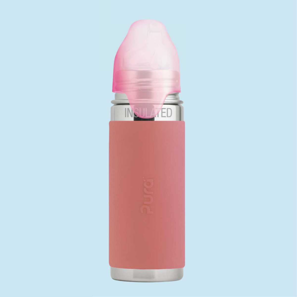 Pura Kiki Termos Nokkapullo 260 ml / rose