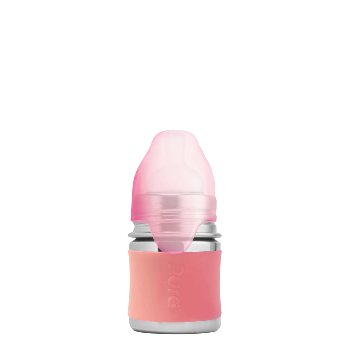 Pura Kiki maitinimo buteliukas 150 ml / rose