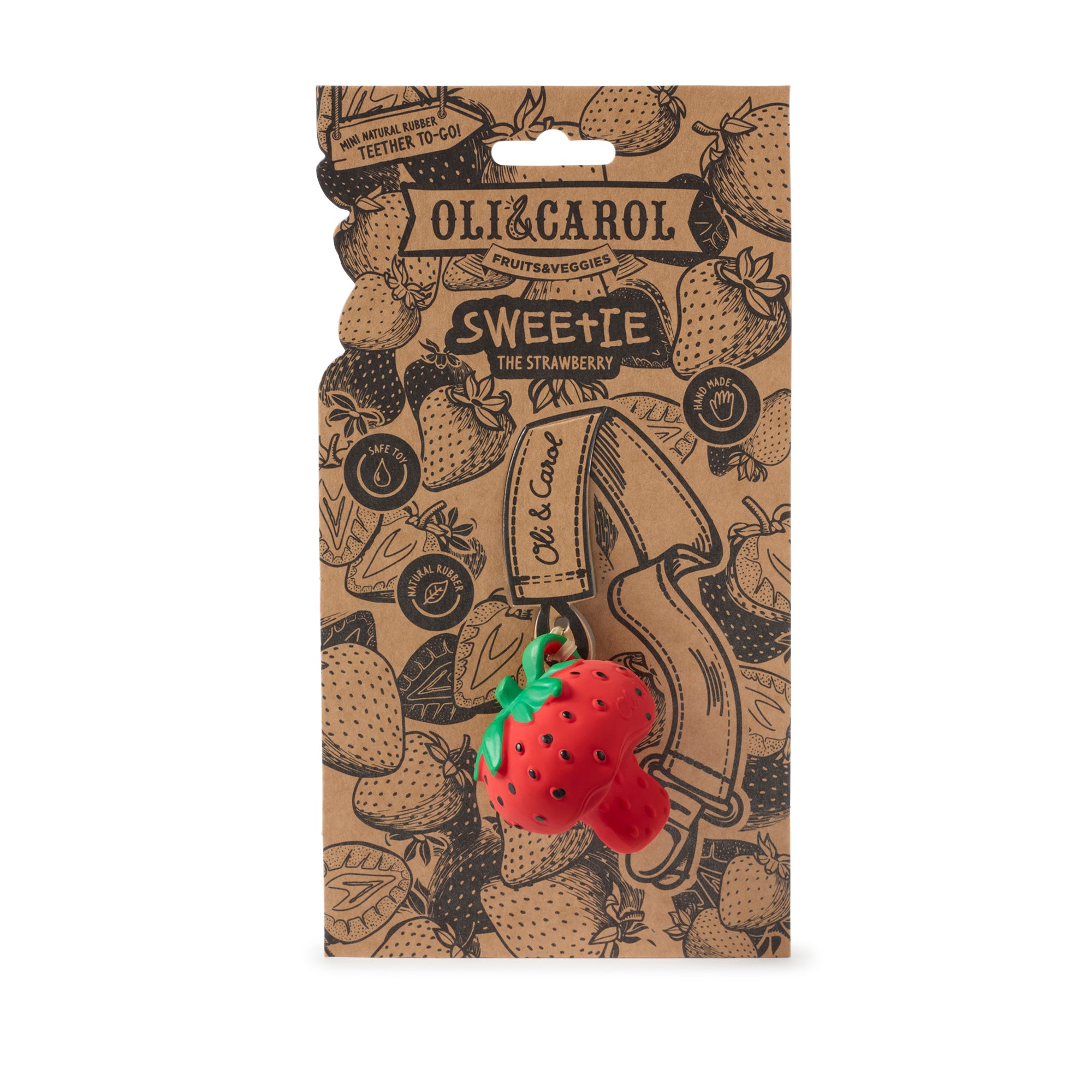 Oli&Carol® Purulelu luonnonkumia / Strawberry
